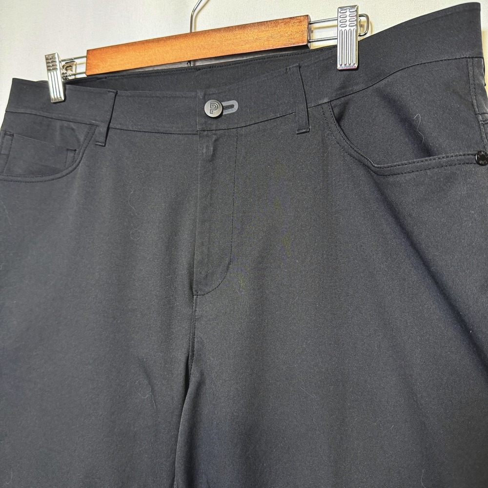 Public Rec Gamechanger 5 Pocket Pant Black Trousers Mens Raised Logo 36/30